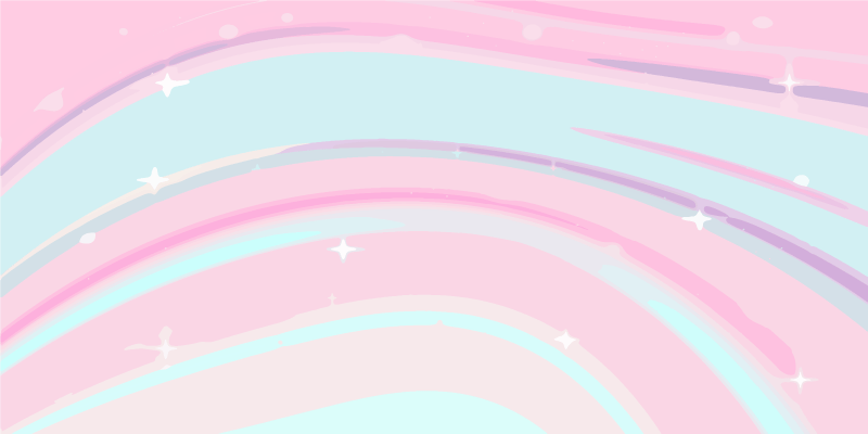 Livlige bølgestilarter vinyl tæppe - TenStickers