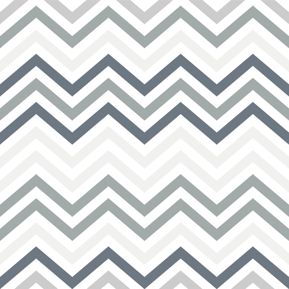Elegant chevron-motiv geometriske vinyl tæppe - TenStickers