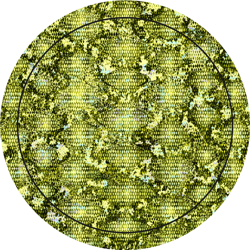 Vinyltæppe med dyreprint reptil grøn hud - TenStickers