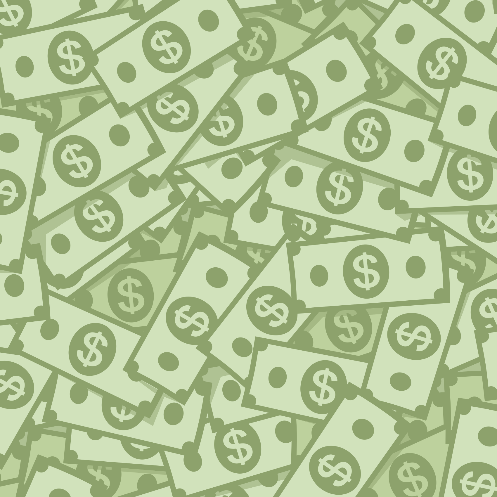 Pengemønster vintage vinyl tæppe - TenStickers