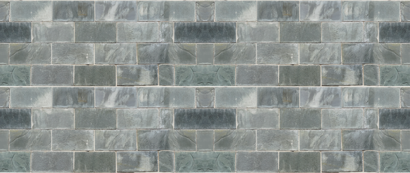 Elegant skiferfinish vinyl tæppe med steneffekt - TenStickers