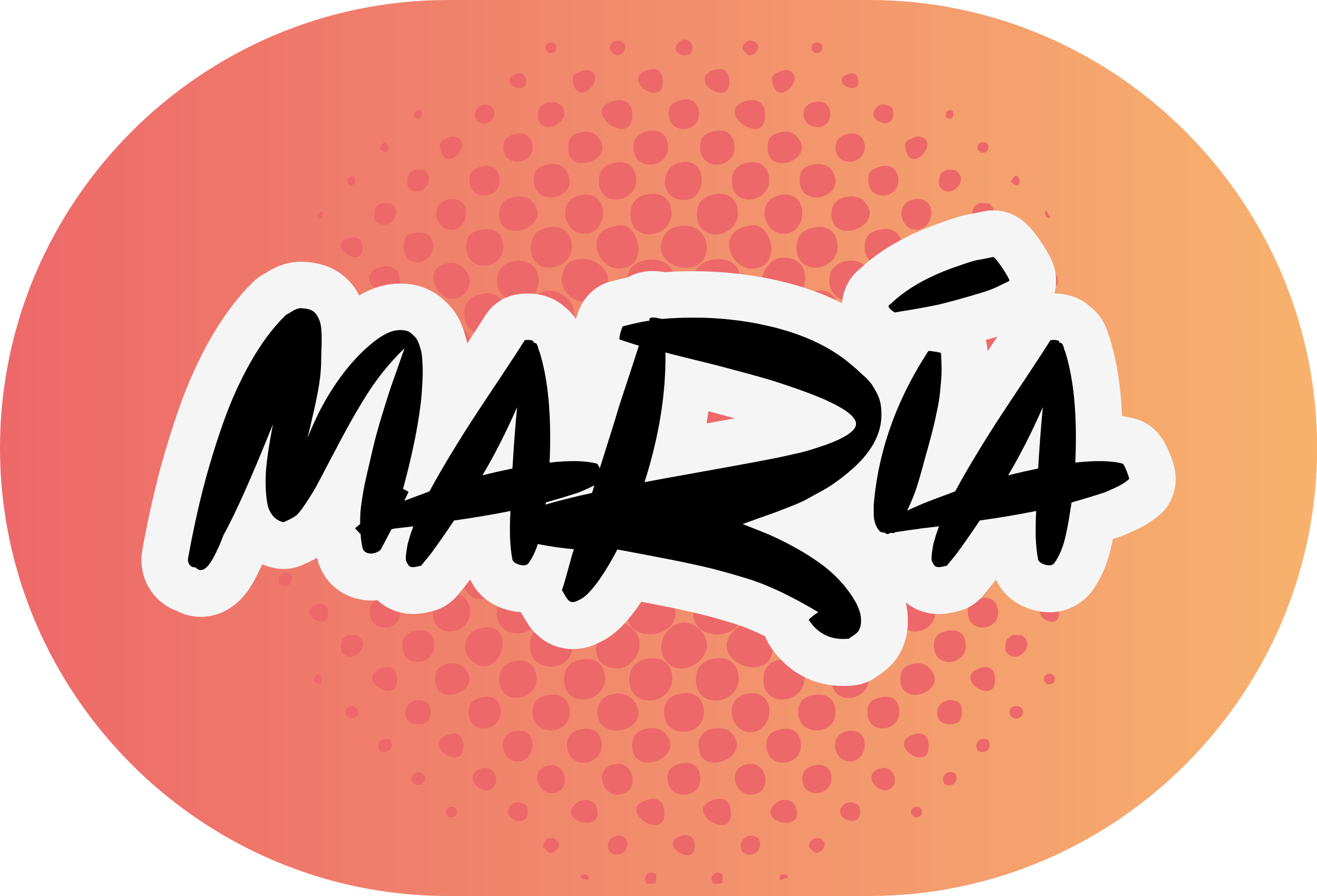 Navnedesign vinyl tæppe med navn - TenStickers