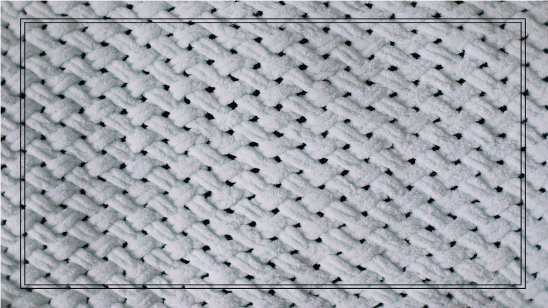 Elegant strikmønster tekstur vinyl tæppe - TenStickers