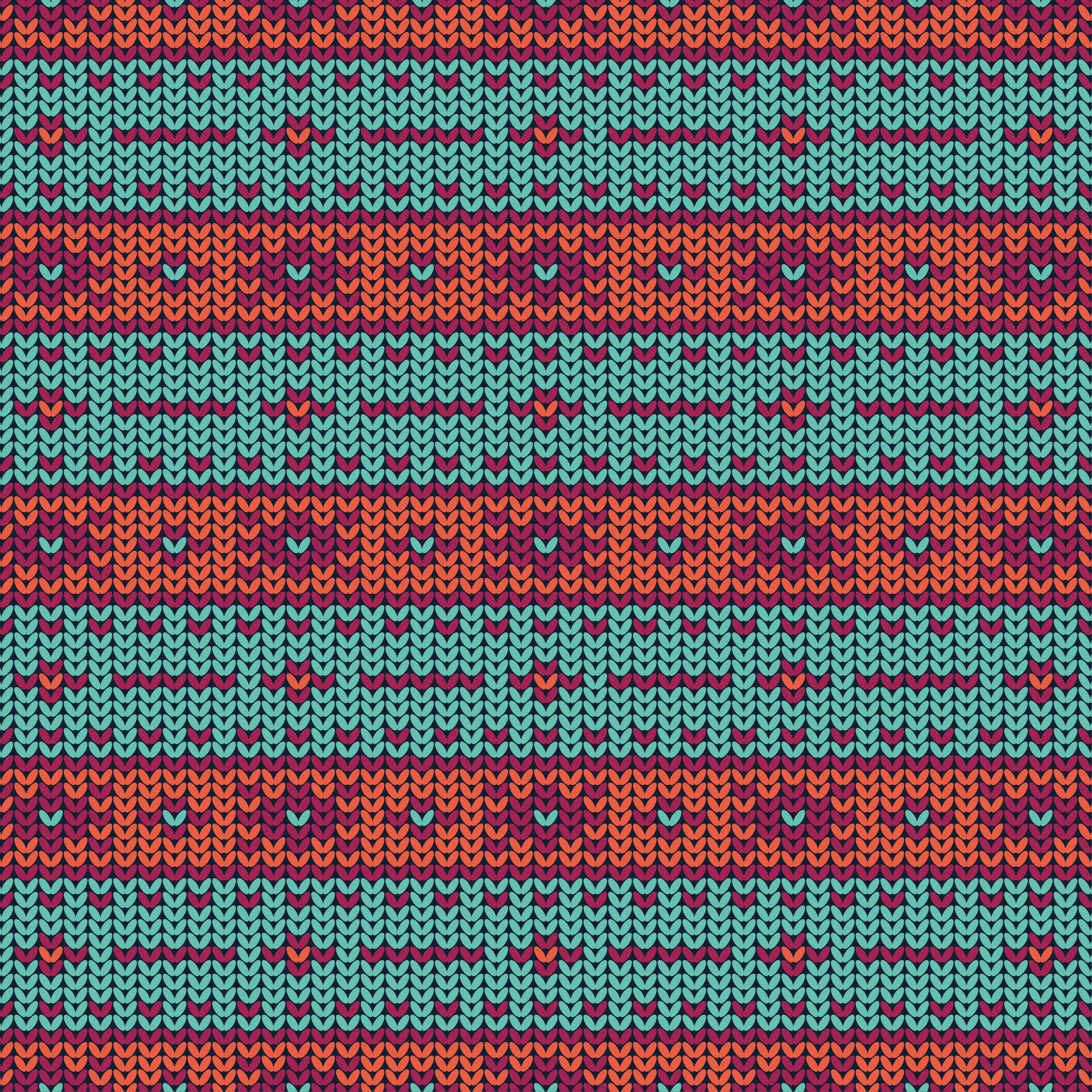 Livligt geometrisk motiv etniske vinyltæppe - TenStickers