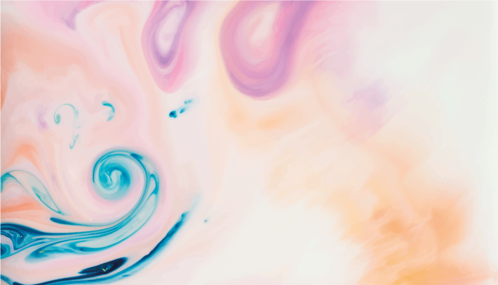 Farverig væskehvirvel marmor vinyl tæppe - TenStickers