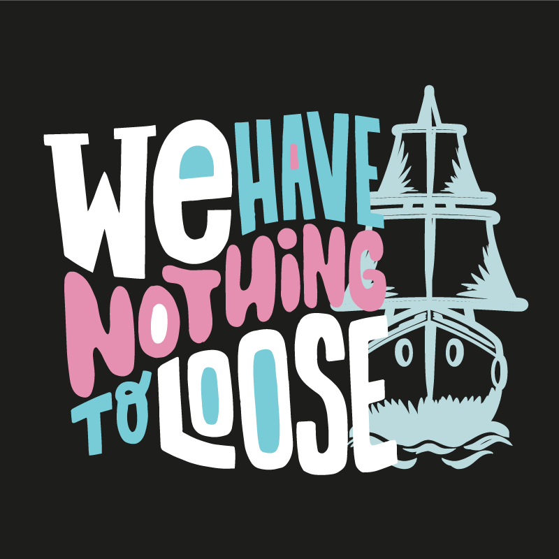 Vi har løs vinyl tæppe med sætninger - TenStickers