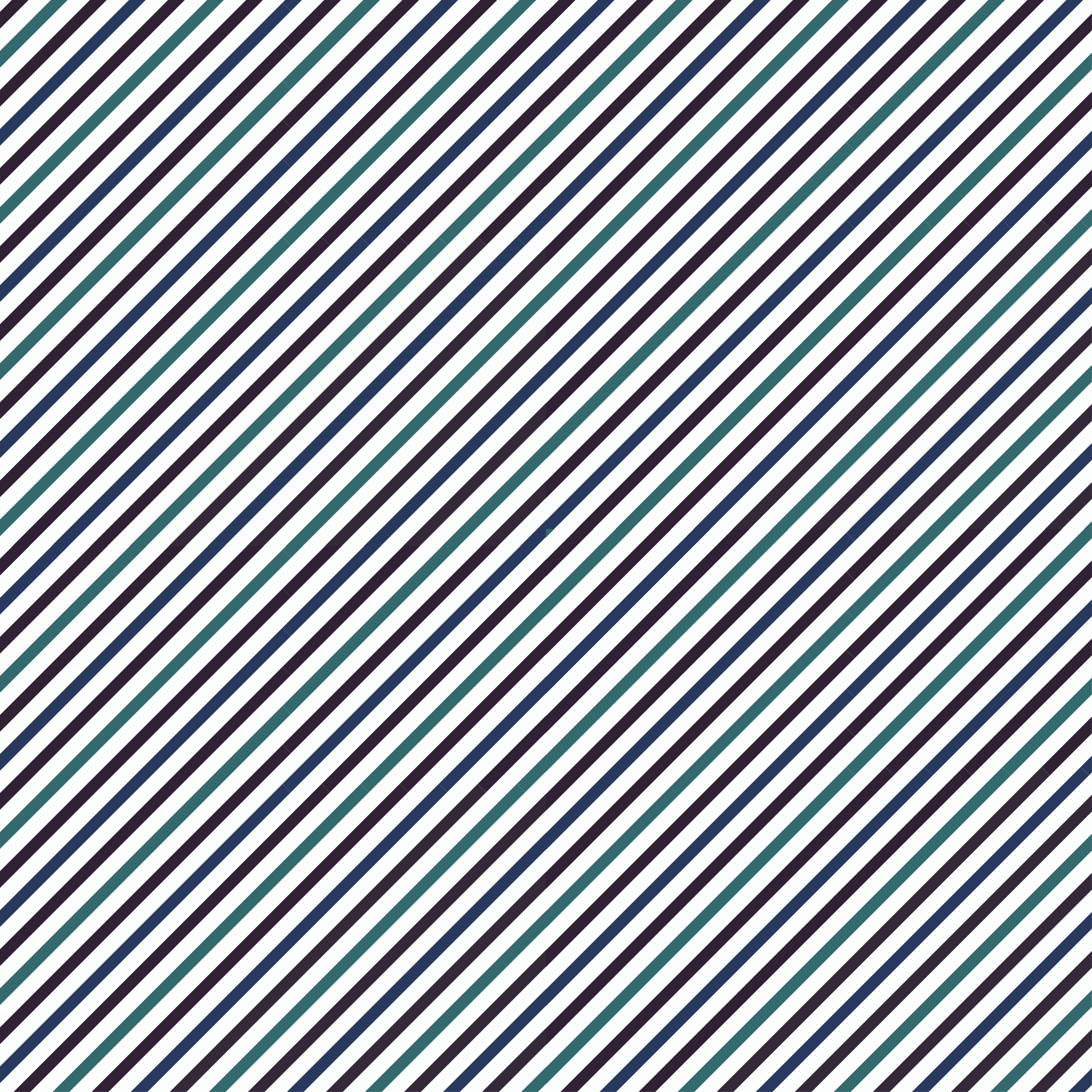 Diagonal grøn og grå stribede vinyl tæppe - TenStickers