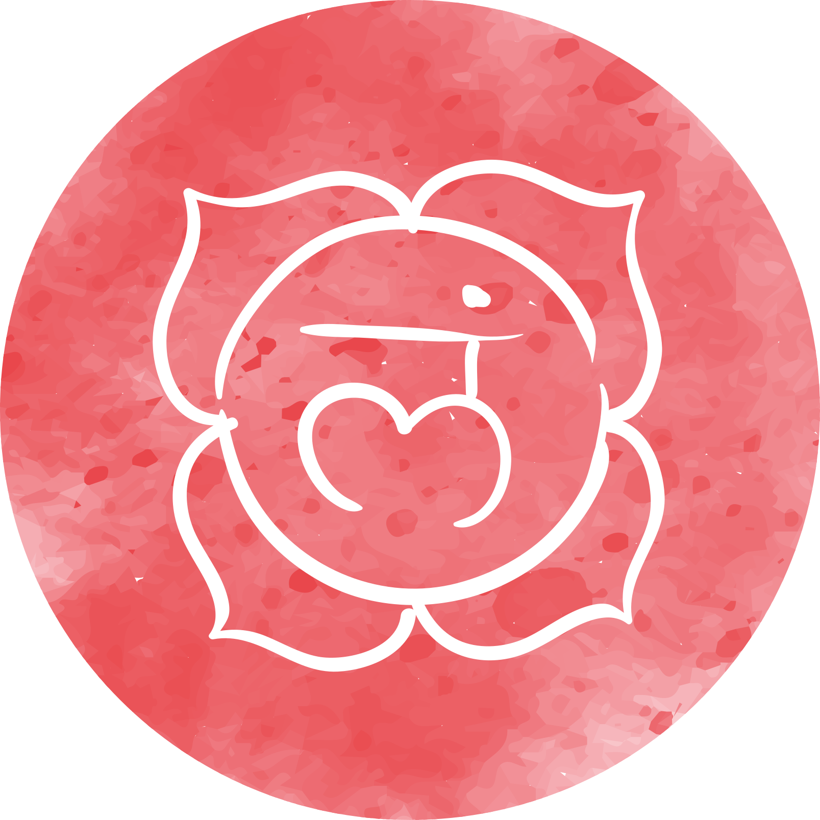 Smuk rodchakra etisk symbol etnisk tæppe - TenStickers