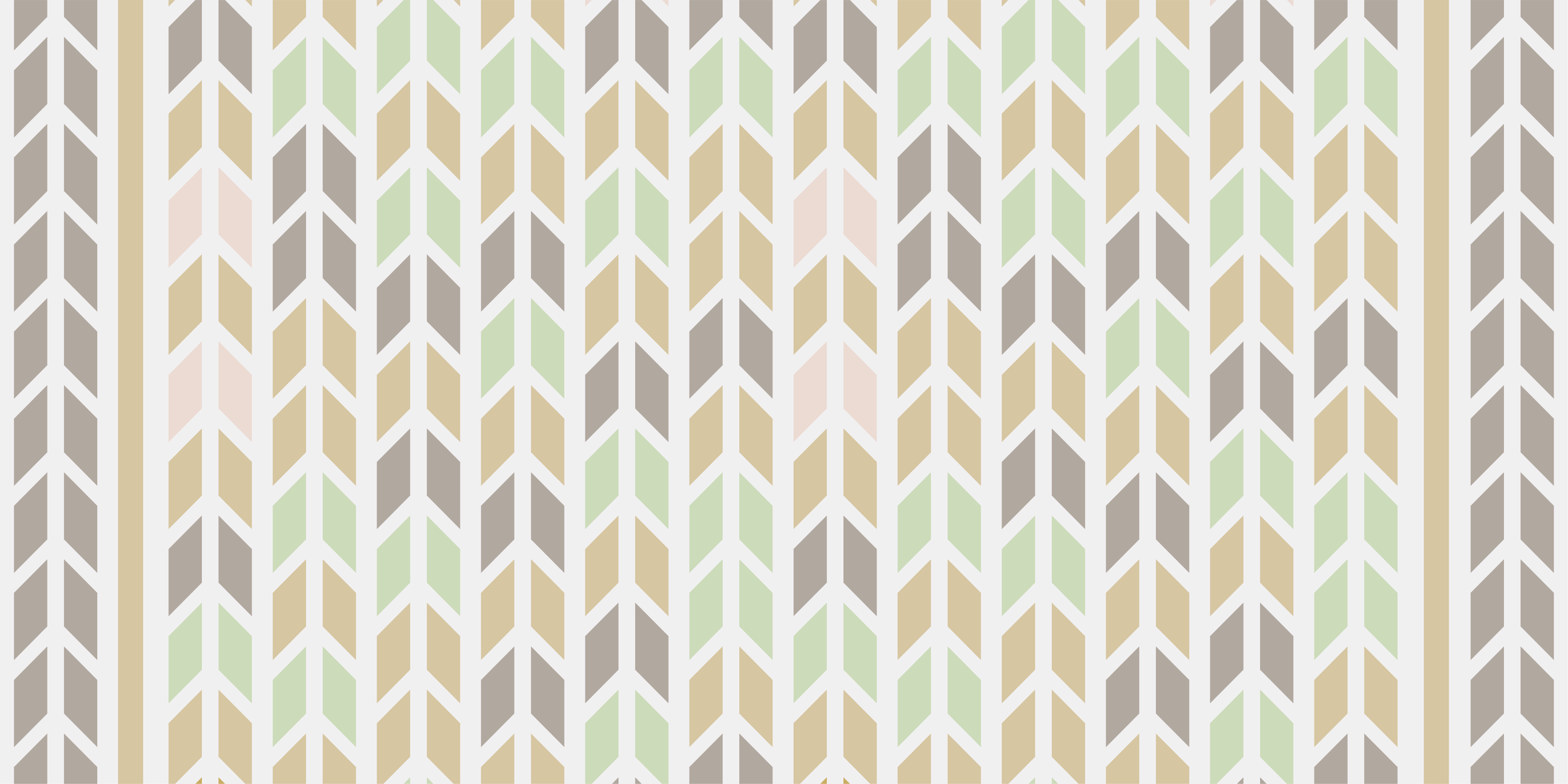 Chevron nuancer geometriske vinyl tæppe - TenStickers