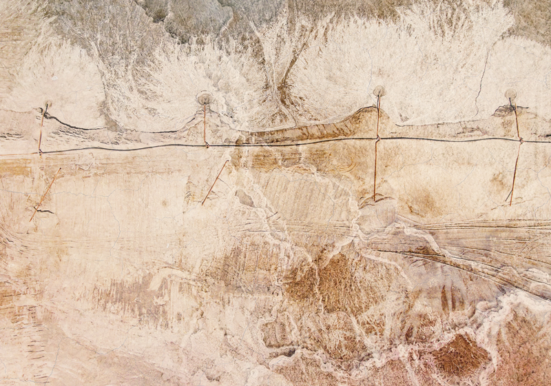 Natursten tekstur vinyl tæppe med steneffekt - TenStickers