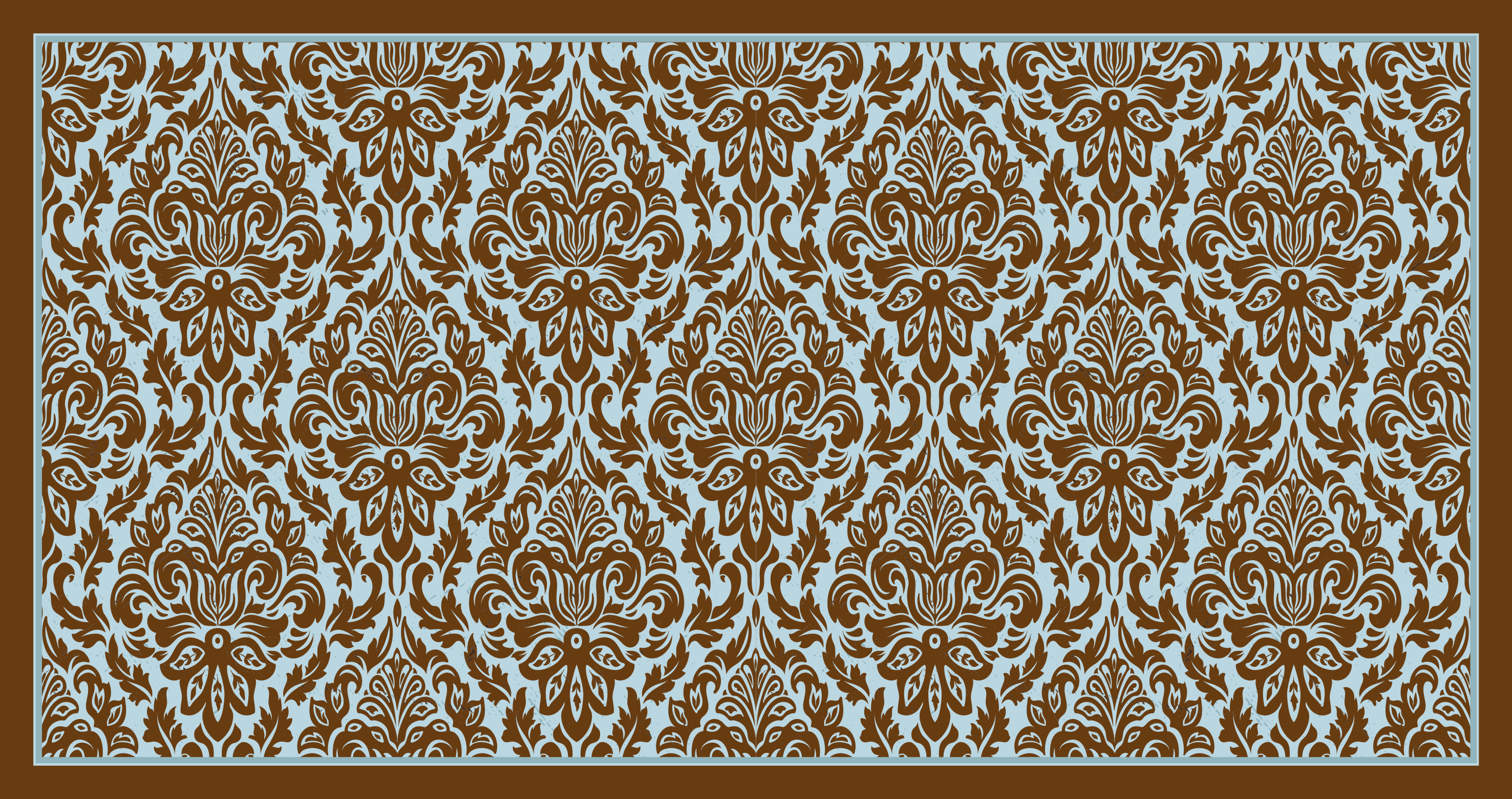 Elegant blomsterarrangement vintage vinyl tæppe - TenStickers