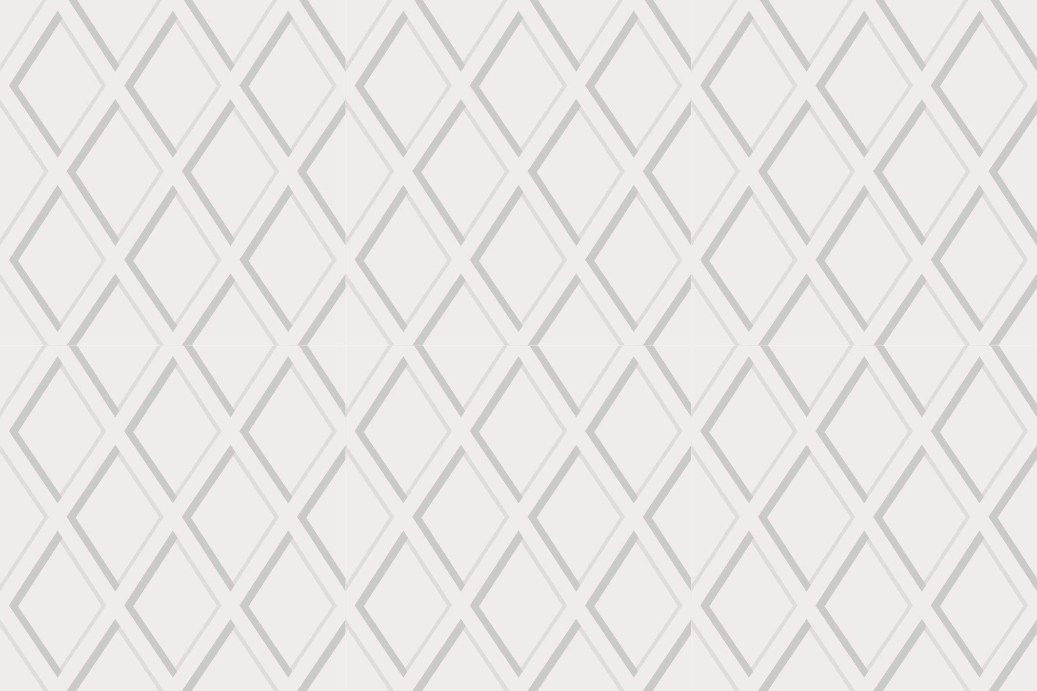 Geometriske vinyl tæppe diamantidé - TenStickers