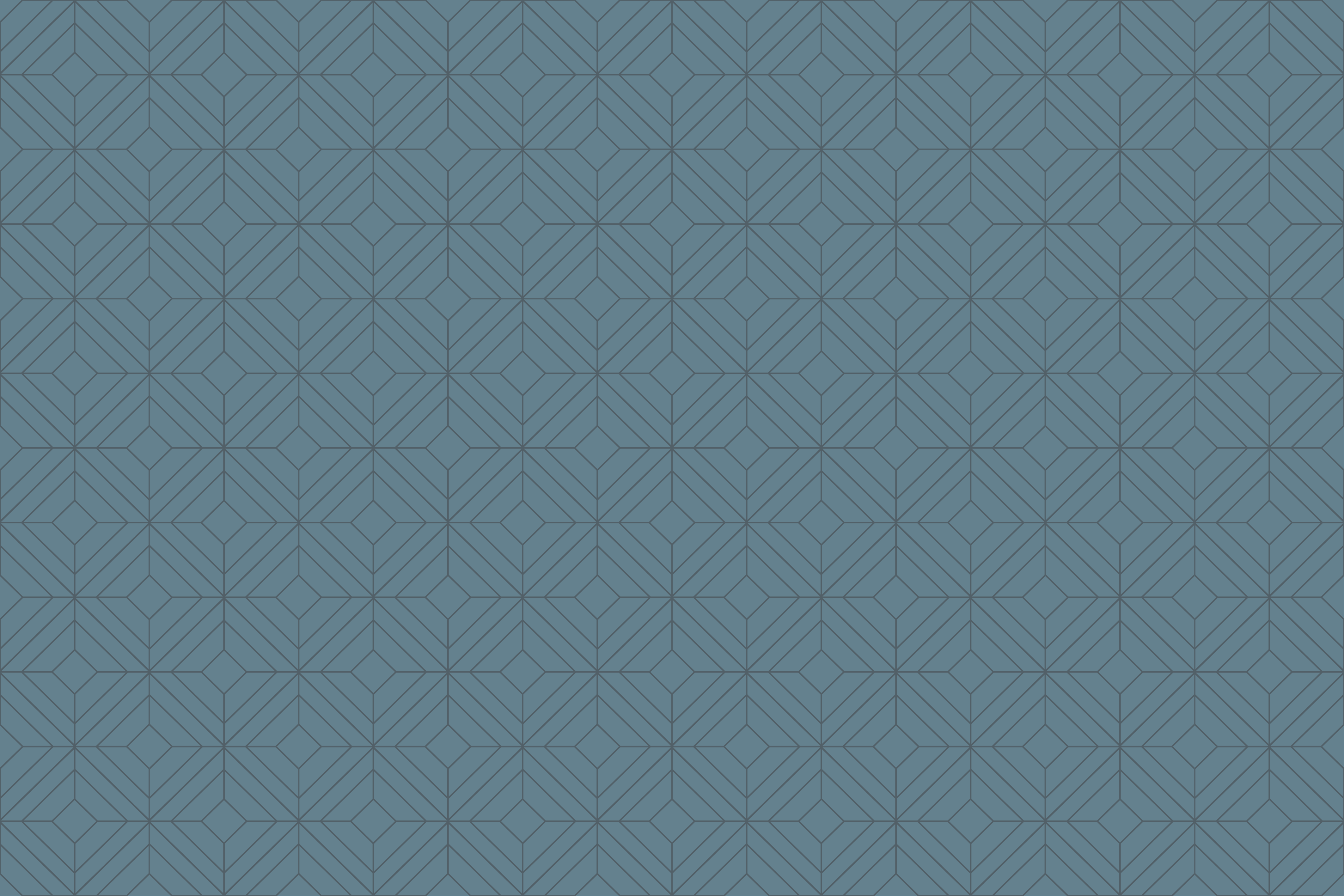 Moderne vinyl tæppe med geometrisk bladmønster - TenStickers