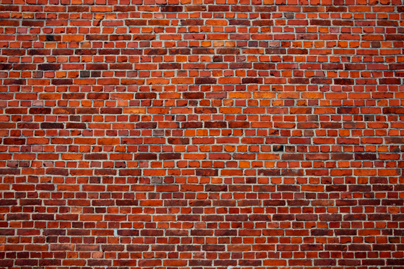 Ru murstenstekstur vinyl tæppe med steneffekt - TenStickers