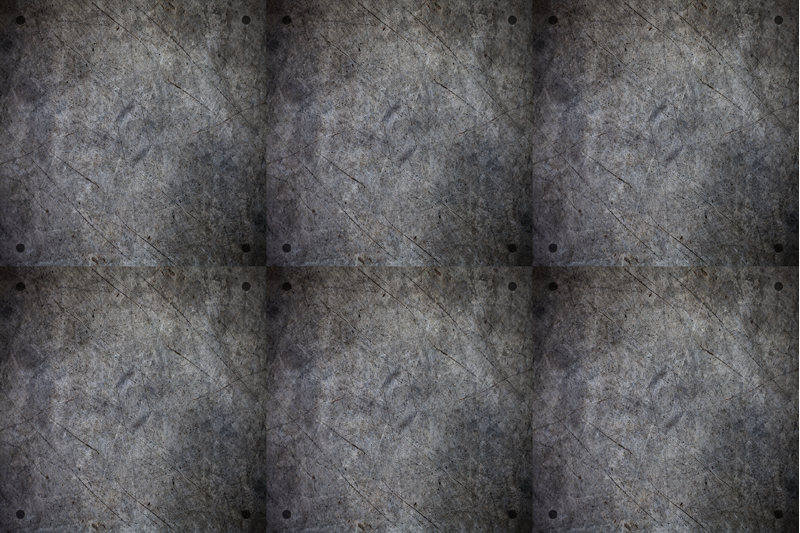 Gulvtæppe til industriel indretning i metaleffekt - TenStickers