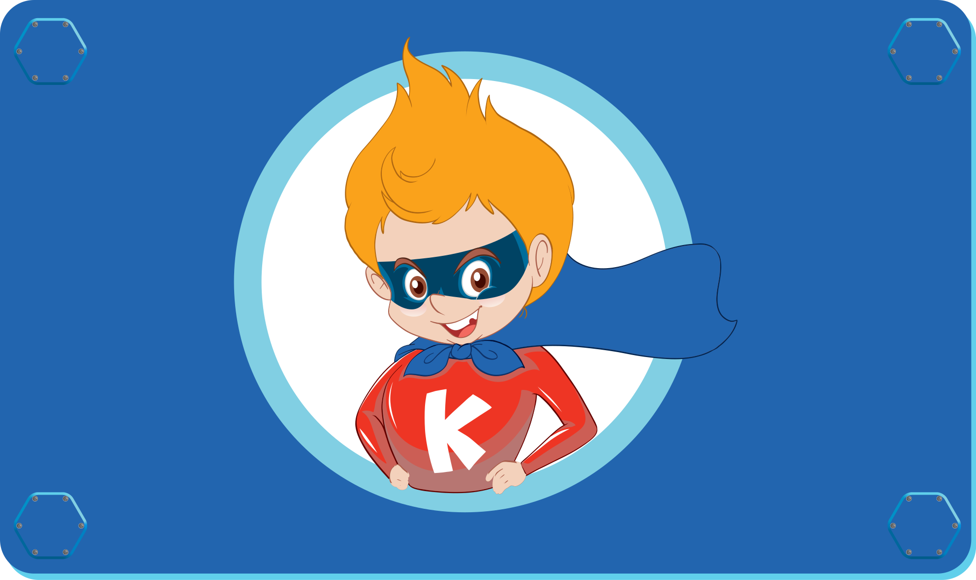 Superhelte tegneseriefigur tæppe til børneværelse - TenStickers