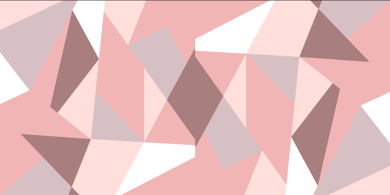Geometrisk trekant mønster geometriske vinyl tæppe - TenStickers