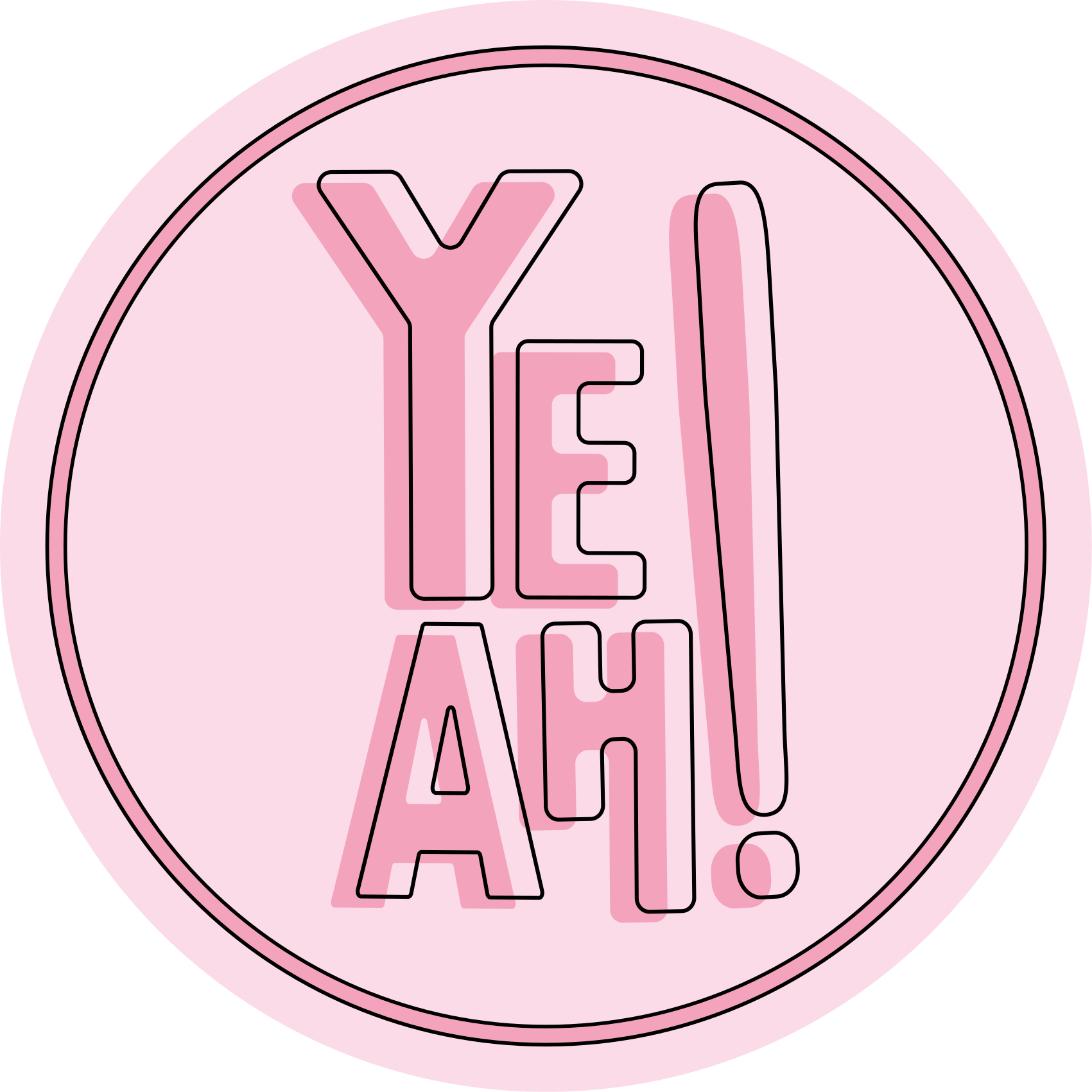 Udtryksfuldt tekstmotiv vinyl tæppe med sætninger - TenStickers