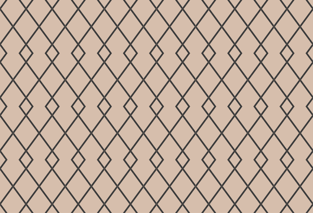 Yndefuldt diamantmotiv geometriske vinyl tæppe - TenStickers