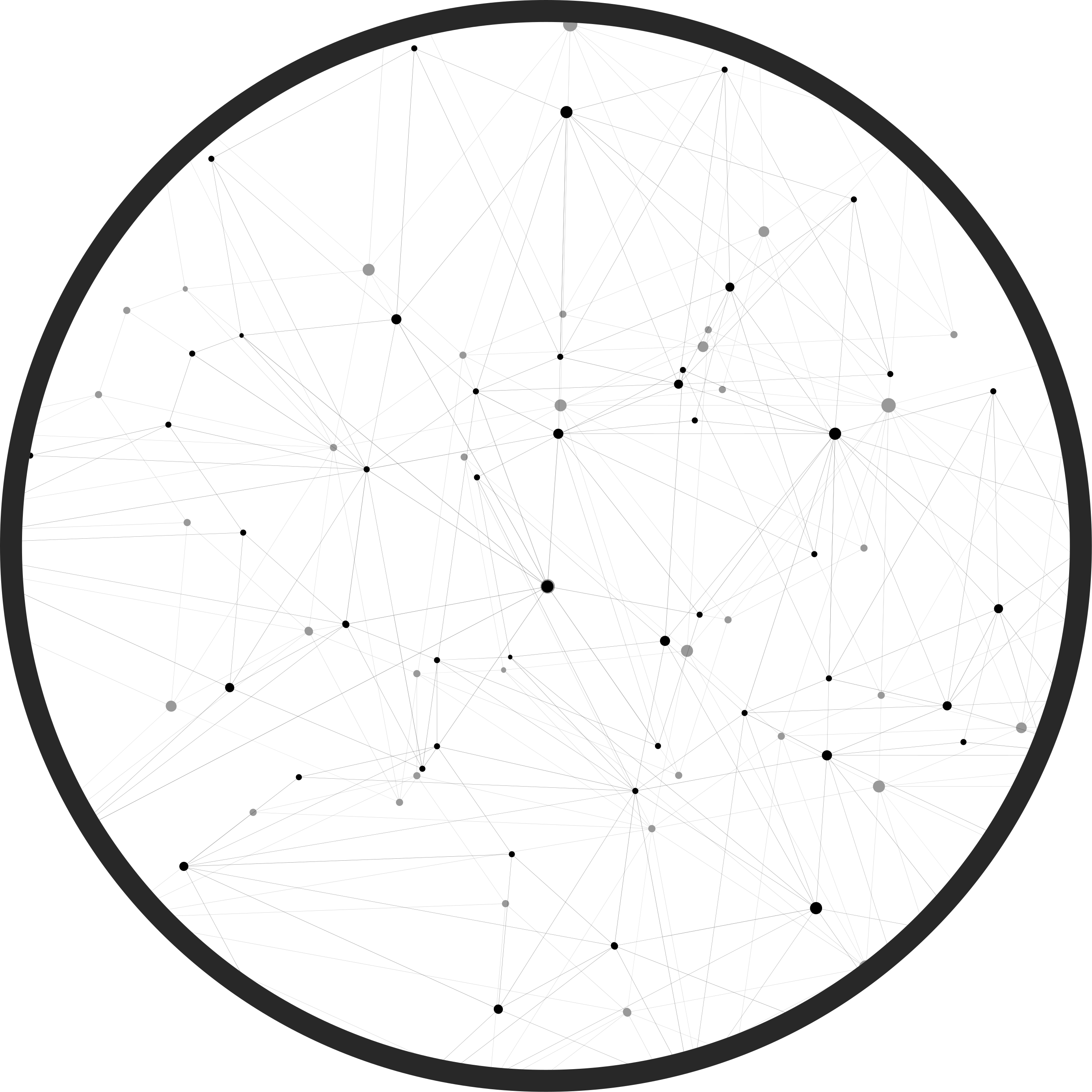 Abstrakt netværksmønster moderne vinyl tæppe - TenStickers