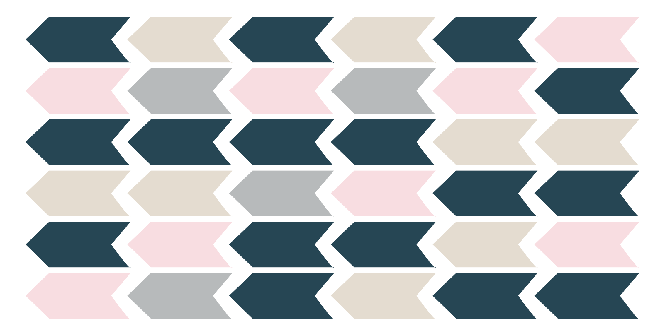 Stilfuldt geometrisk mønster geometriske vinyl tæppe - TenStickers