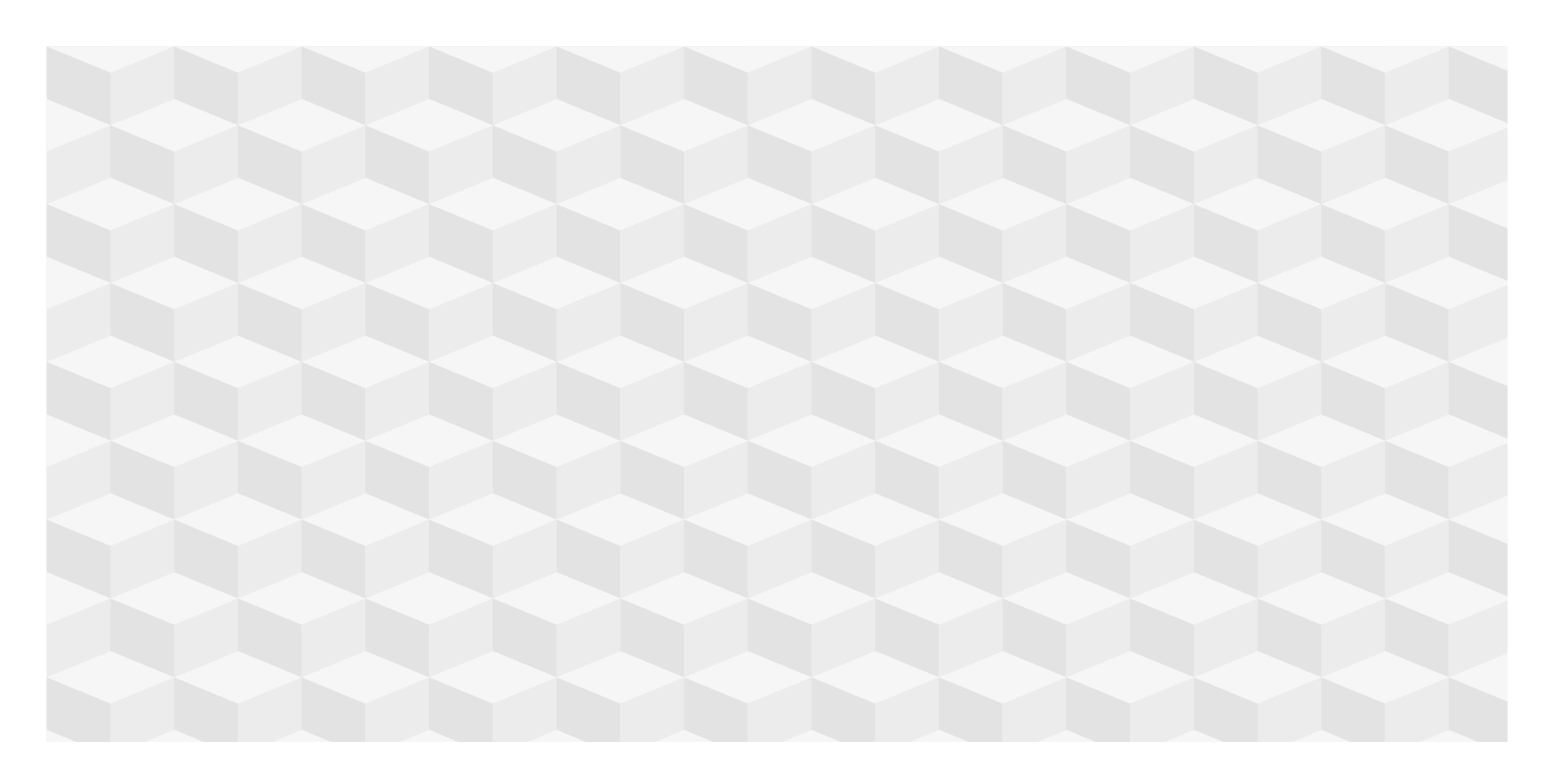 Kubisk illusion geometriske vinyl tæppe - TenStickers