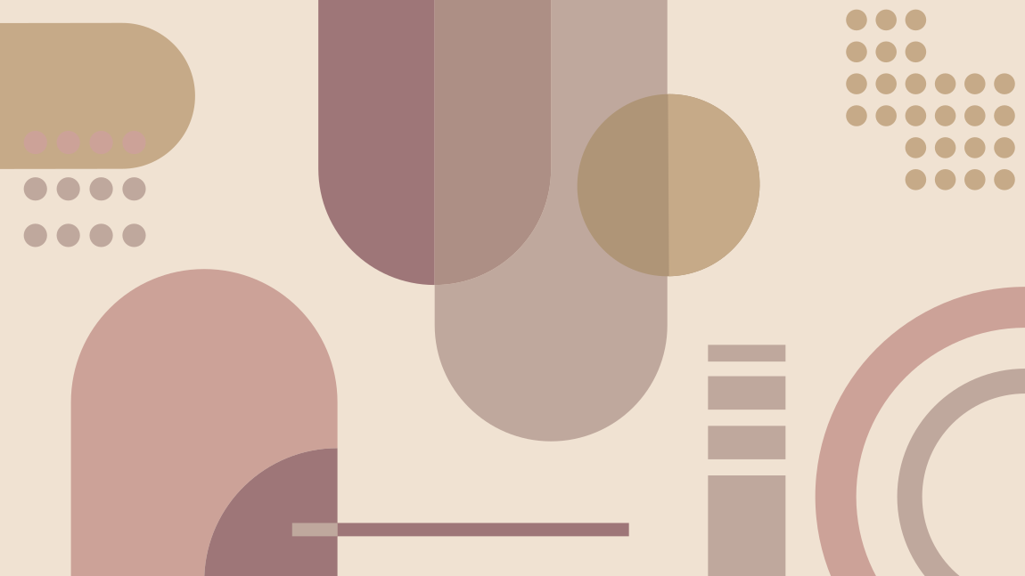 Geometriske former harmoni geometriske vinyl tæppe - TenStickers