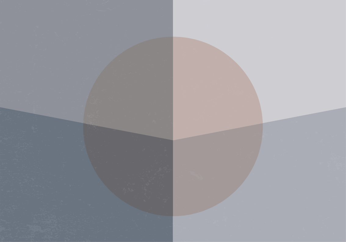 Overlappende cirkler geometriske vinyl tæppe - TenStickers