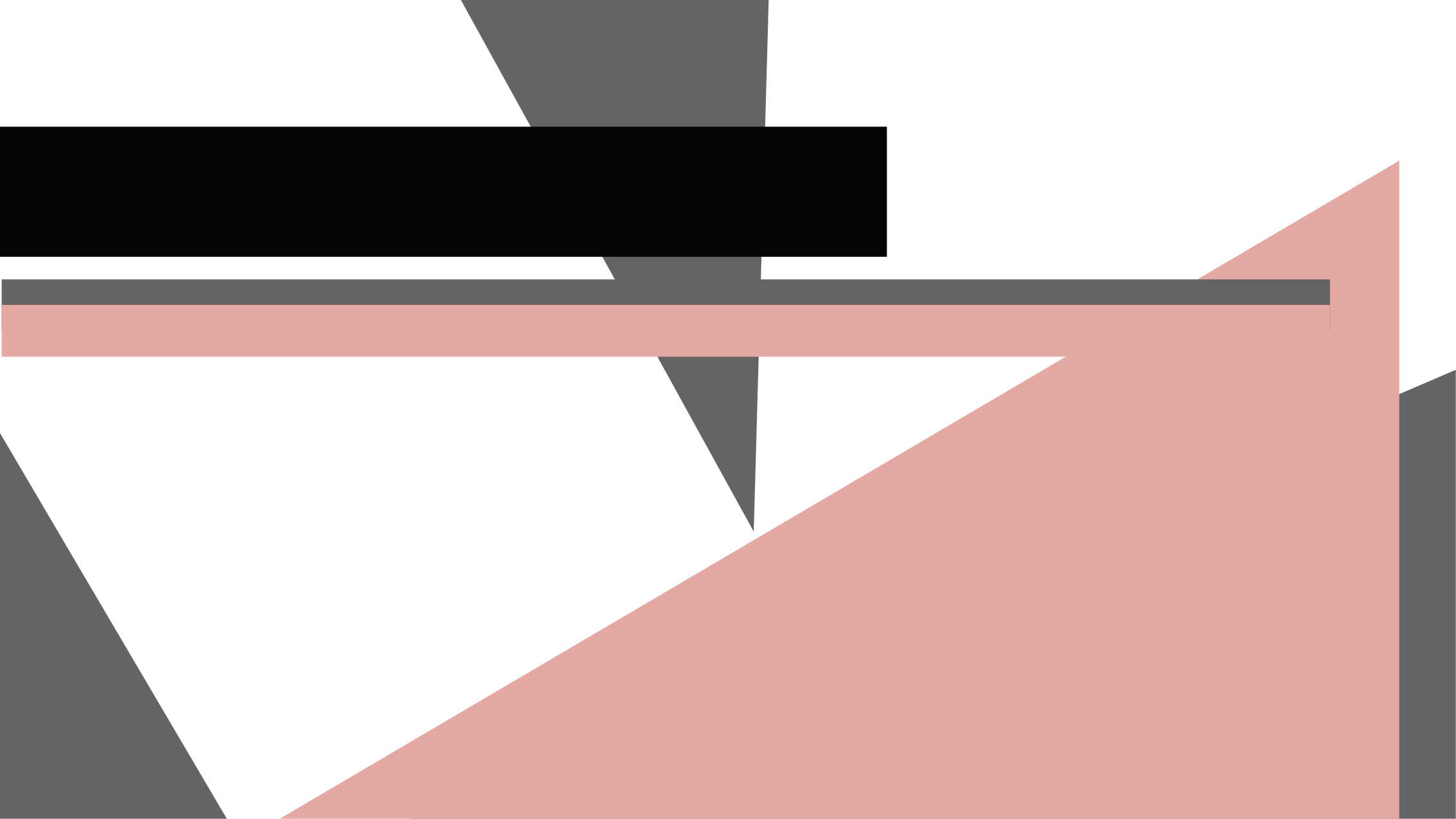 Minimalistiske vinyl tæppe med trekanter - TenStickers