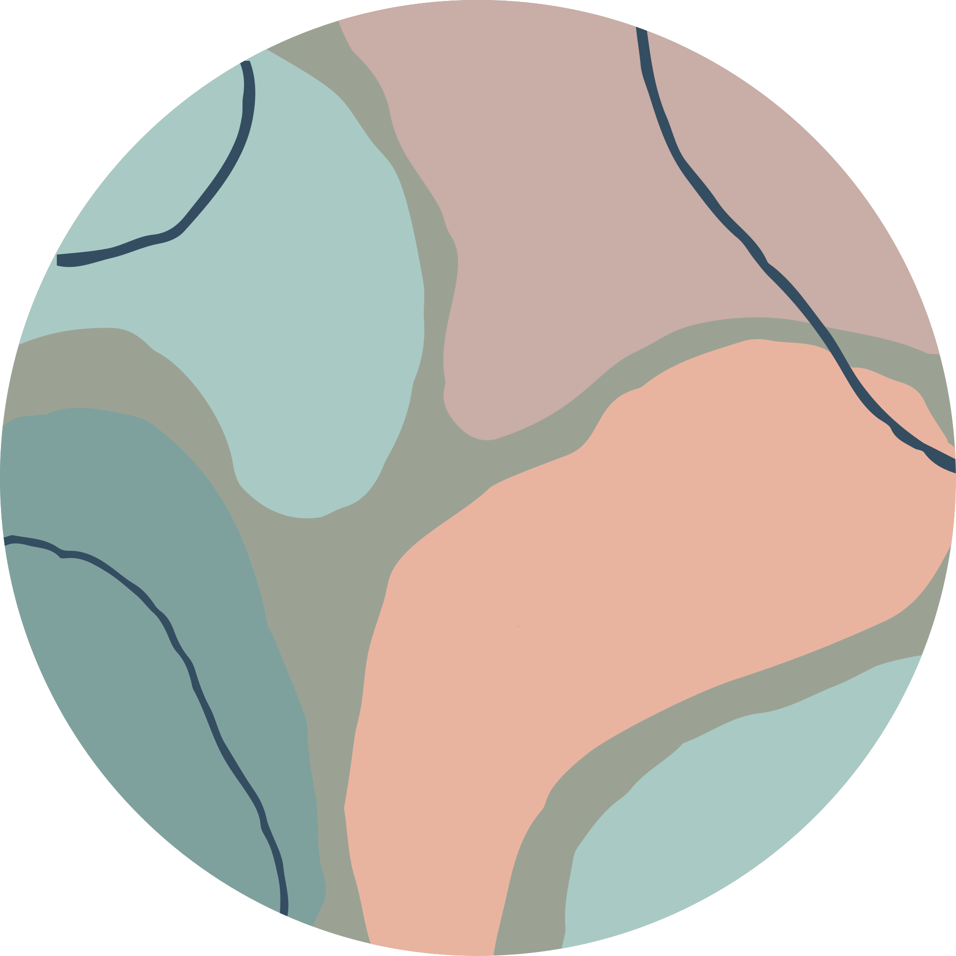 Cykelmønster i nordisk stil skandinaviske vinyltæpper - TenStickers