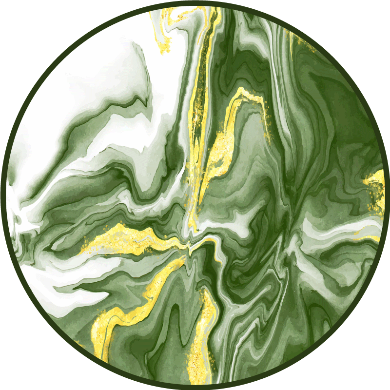 Marmoreret elegance marmor vinyl tæppe - TenStickers