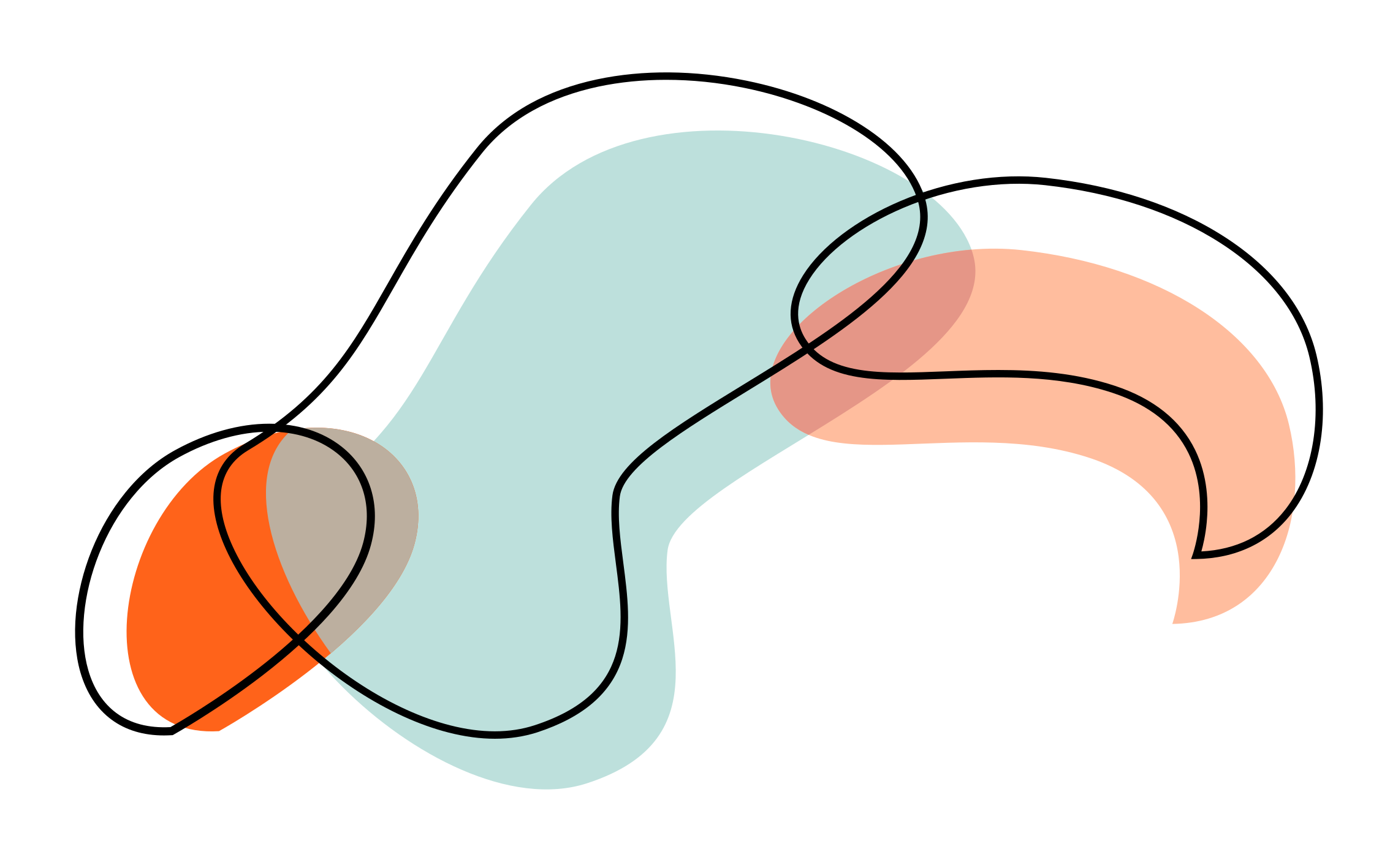 Abstrakte geometriske minimalistiske vinyl tæppe - TenStickers