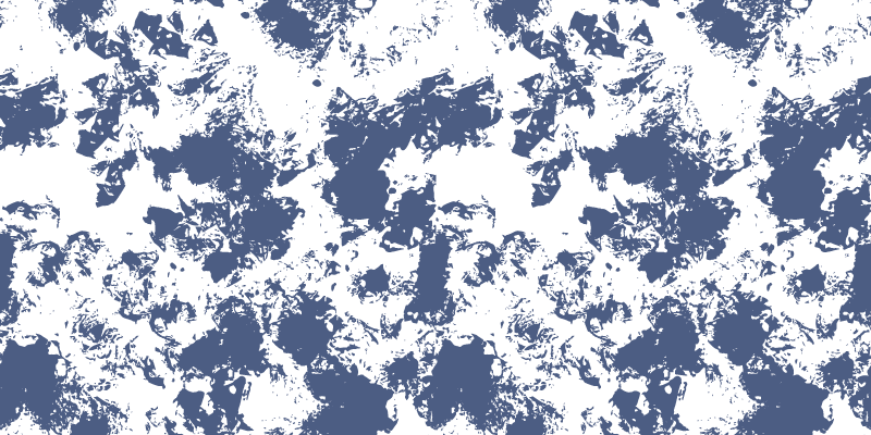 Blå abstrakt dyremønster tekstur vinyl tæppe - TenStickers