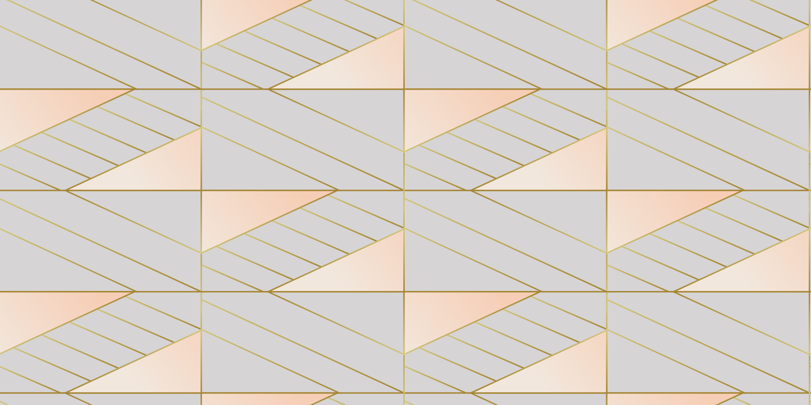 Pink og grå art deco stil mønster vinyl tæpper til stuen - TenStickers