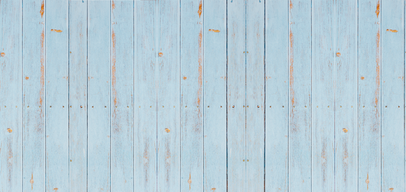 Blå trætekstur vinyl gulvtæpper med træeffekt - TenStickers