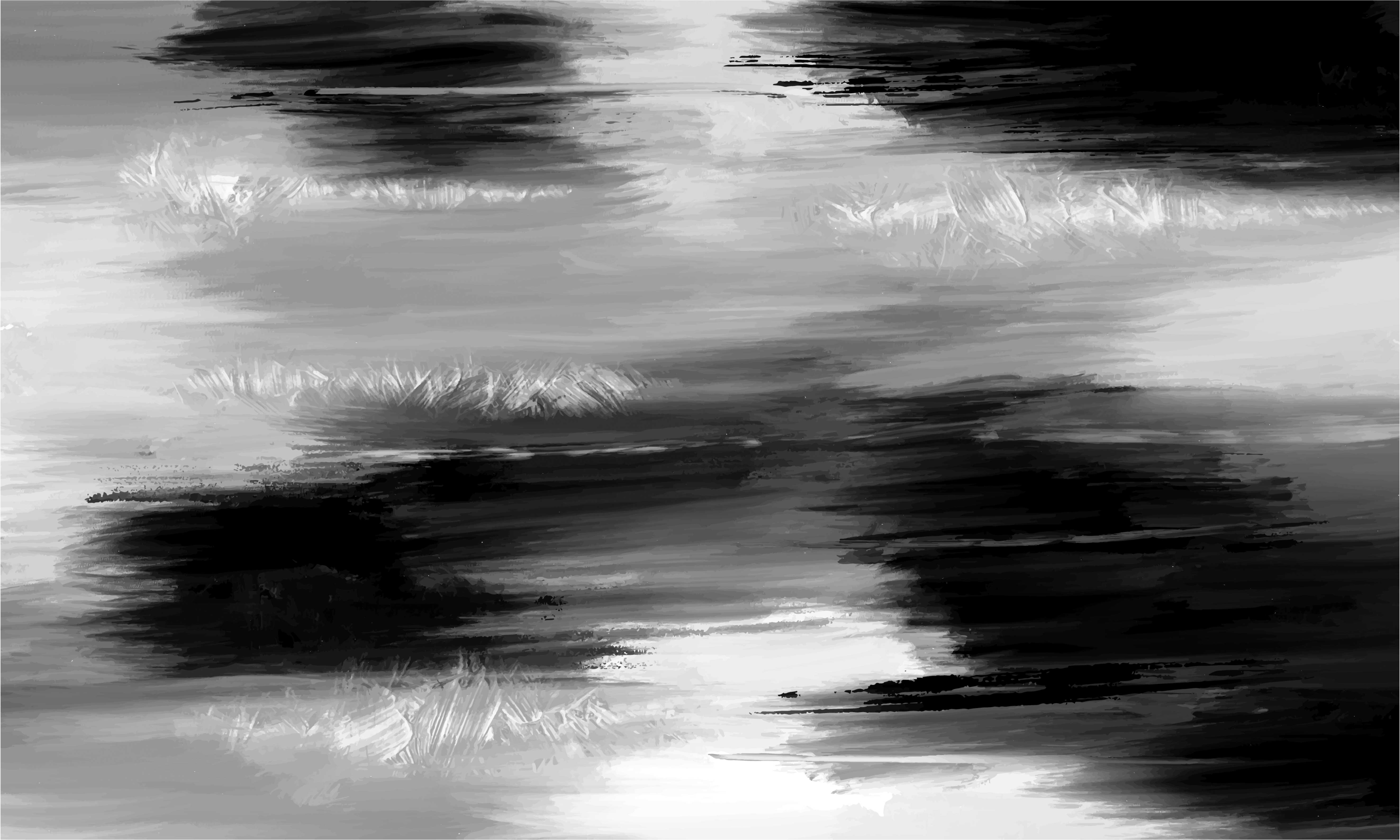 abstrakt maling vinyl gulvtæpper til kontor - TenStickers