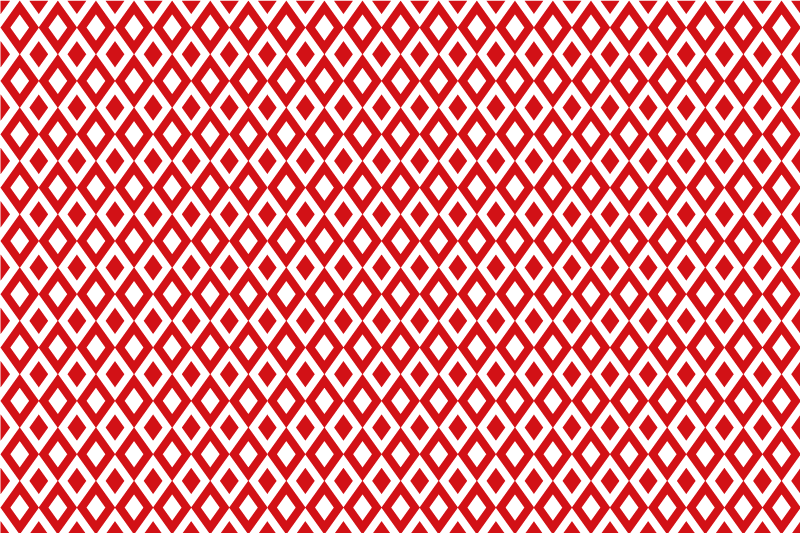 Diamant motiv rød vinyl tæppe - TenStickers