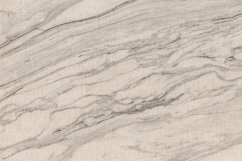 Marmor vinyl tæppe i elfenbensfarver med sorte detaljer - TenStickers