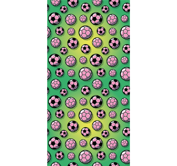 Sporty boldmønster personlig tapet - TenStickers