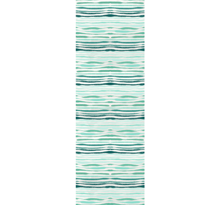 Flydende bølgemønster struktur tapet - TenStickers