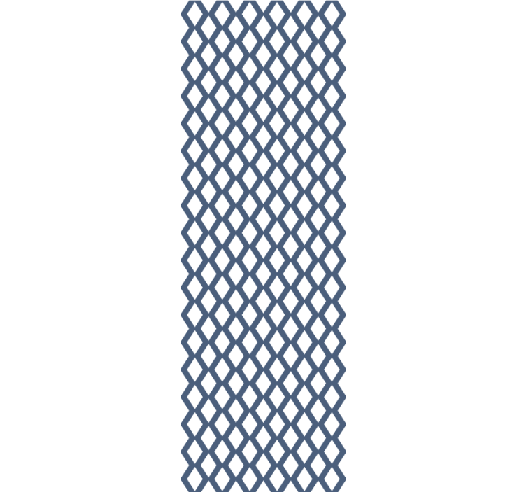 Diamant mønster motiv geometrisk tapet - TenStickers