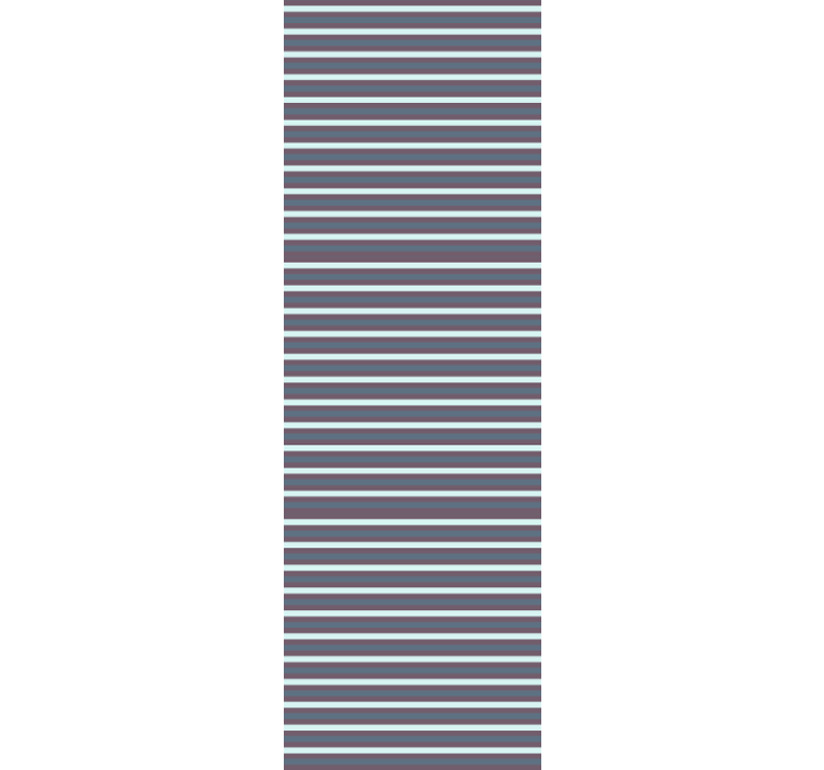 Elegant gråt og hvidt design stribet tapet - TenStickers