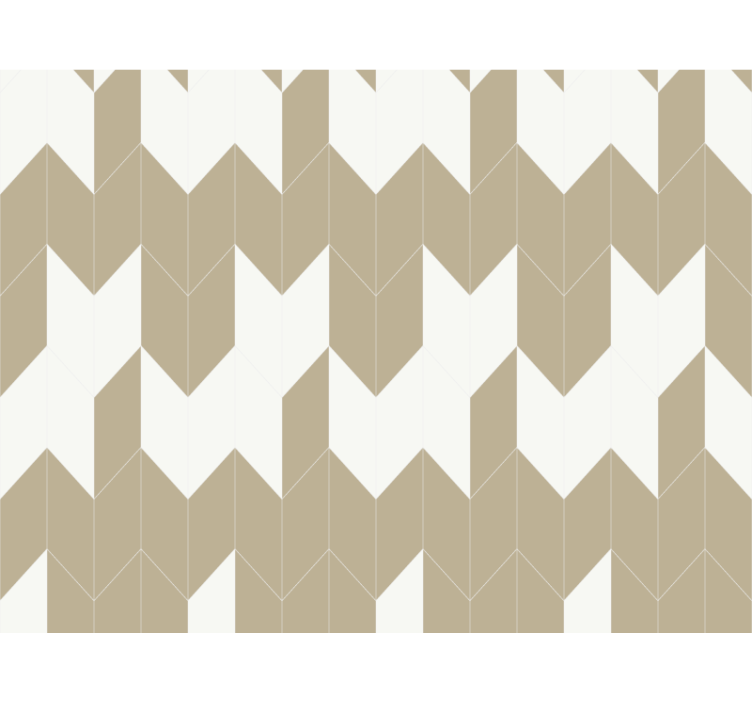 Chevron form design geometrisk tapet - TenStickers