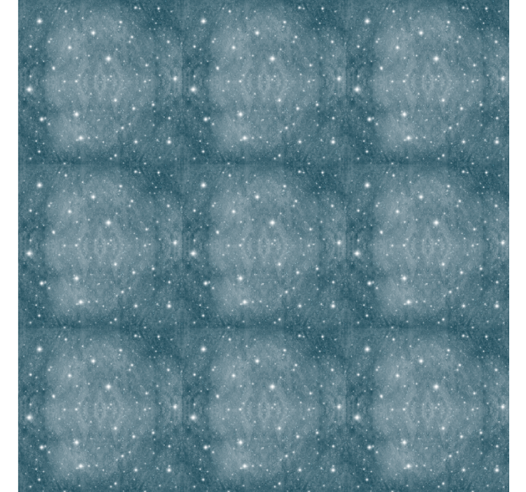 Blinkende nattehimmel stjerne tapet - TenStickers