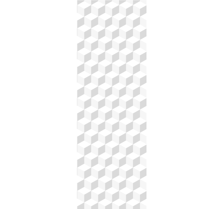 Kubisk tekstur geometrisk tapet - TenStickers