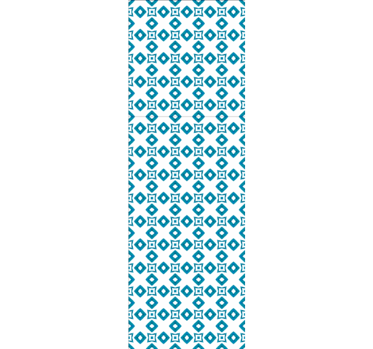 Stilfuldt flisemønster flise tapet - TenStickers