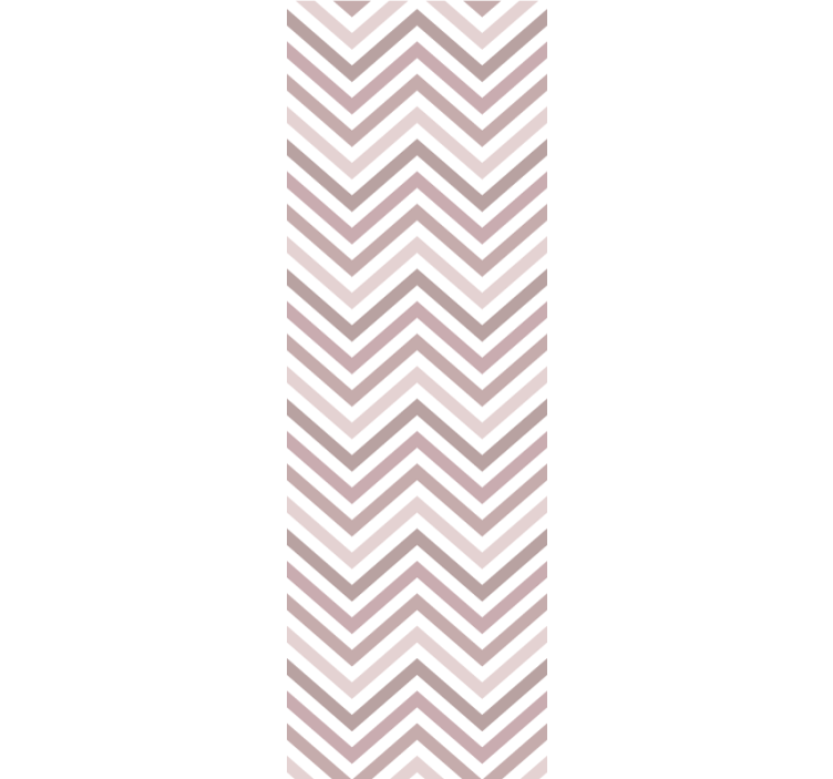 Chevron zigzag former Horisontal tapet - TenStickers