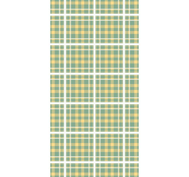 Tjekket tekstil inspiration tekstur tapet - TenStickers