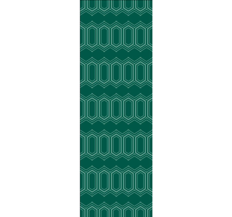 Elegante grafiske former geometrisk tapet - TenStickers