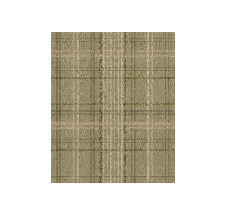 1960'ernes grå olivengrønne design retro tapet - TenStickers